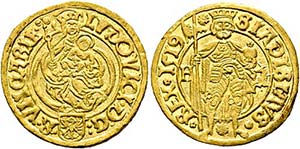 Ludwig II. 1516-1526 - Goldgulden (3,54g) ... 