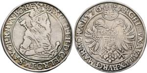 Maximilian II. 1564-1576 - Taler 1576 KB ... 