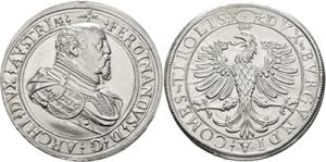 Erzherzog Ferdinand 1564-1595 - Doppeltaler ... 
