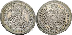 Leopold I. 1657-1705 - XV Kreuzer 1693 Wien ... 