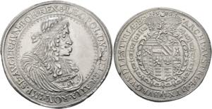 Leopold I. 1657-1705 - Breiter Doppeltaler ... 