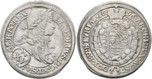 Leopold I. 1657-1705 - XV Kreuzer 1696 I-A ... 