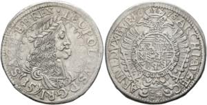 Leopold I. 1657-1705 - 15 Kreuzer 1675 G-S ... 