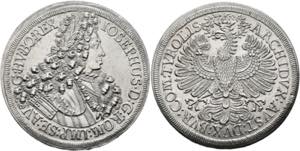 Josef I. 1705-1711 - Doppeltaler o. J. Hall ... 