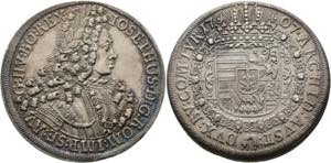 Josef I. 1705-1711 - Taler 1707 Hall Mm. ... 