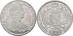 Karl VI. 1711-1740 - Taler 1720 Wien Mm. ... 