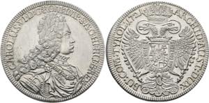 Karl VI. 1711-1740 - Taler 1721 Hall ... 