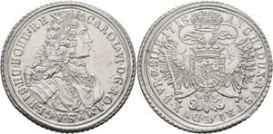 Karl VI. 1711-1740 - Taler 1715 Breslau Mm. ... 