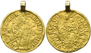 Karl VI. 1711-1740 - Dukat (3,68g) 1718 KB ... 