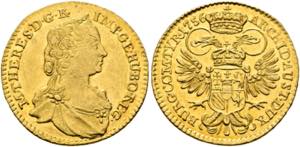 Maria Theresia 1740-1780 - Dukat (3,47g) ... 