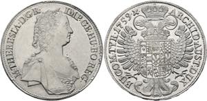 Maria Theresia 1740-1780 - Taler 1759 Hall ... 