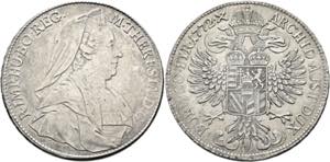 Maria Theresia 1740-1780 - Taler 1772 S:C: ... 