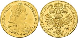 Maria Theresia 1740-1780 - Dukat (3,48g) ... 