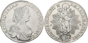Maria Theresia 1740-1780 - 1/2 Taler 1755 KB ... 