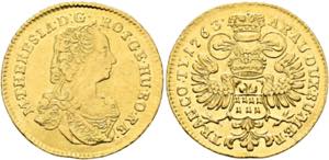Maria Theresia 1740-1780 - Dukat (3,45g) ... 