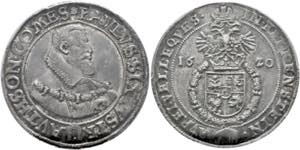 Paul Sixtus 1550-1621 - 1/2 Taler 1620 Wien ... 