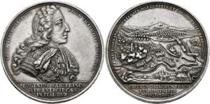 Karl VI. 1711-1740 - AR-Medaille (42,26g), ... 