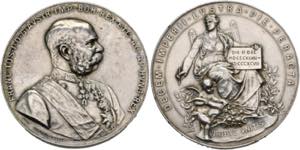 Franz Joseph 1848-1916 - AR-Medaille ... 