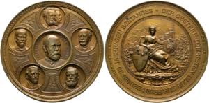 Wien - AE-Medaille (64mm) 1894 von Jauner. ... 