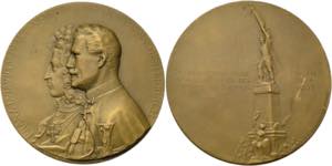 Wien - AE-Medaille (63mm) 1906 von C.M. ... 
