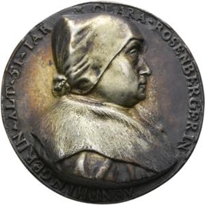 Augsburg - Einseitige Hohlgußmedaille in ... 
