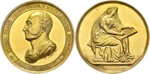 Friedrich Franz I. 1784-1835 - AU-Medaille ... 