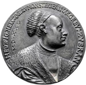 Schlesien - Einseitige Bleigußmedaille (Pb) ... 
