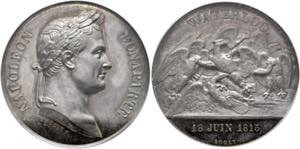 Napoleon I. 1804-1815 - AR-Medaille 1815 von ... 