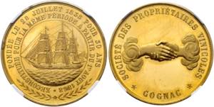 Cognac - AU-Medaille ... 