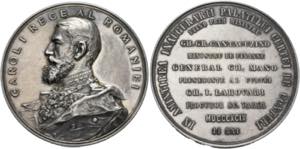 Karl I. 1881-1914 - AR-Medaille (137,38g), ... 