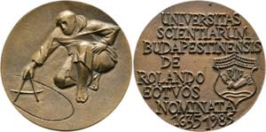 Budapest - Bronzegussmedaille (62mm) 1985 ... 