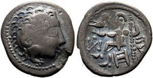 Imitationen griechischer Münzen - Drachme ... 