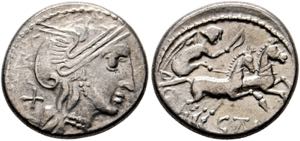Imitationen römischer Münzen - Denarius ... 