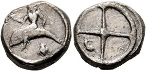 Tarentum - Nomos/Didrachme (7,75 g), ca. ... 