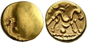 Ambiani - Stater (6,06 g), ca. 60-50 v. Chr. ... 