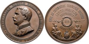Franz Joseph 1848-1916 - AE-Medaille (67mm) ... 