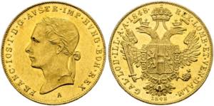 Franz Joseph 1848-1916 - Dukat 1848/1898 A ... 