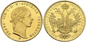 Franz Joseph 1848-1916 - Dukat 1858 B ... 