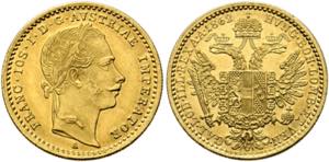Franz Joseph 1848-1916 - Dukat 1862 A Wien ... 