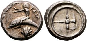 Tarentum - Didrachme/Nomos (7,55 g), ca. ... 