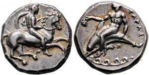 Tarentum - Didrachme/Nomos (8,00 g), ca. ... 