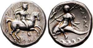 Tarentum - Nomos/Didrachme (6,41 g), ... 