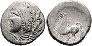 Ostnoriker - Taurisker - Tetradrachme (11,11 ... 