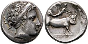 Neapolis - Didrachme/Nomos (7,42 g), ca. ... 