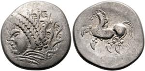 Ostnoriker - Taurisker - Tetradrachme (10,92 ... 