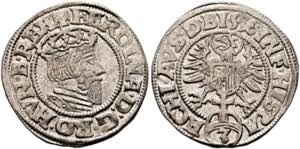 Ferdinand I. 1521-1564 - 3 Kreuzer ... 