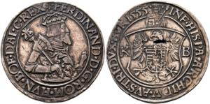 Ferdinand I. 1521-1564 - Taler 1555 KB ... 