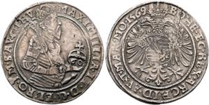 Maximilian II. 1564-1576 - Guldentaler zu 60 ... 