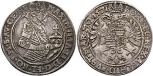 Maximilian II. 1564-1576 - Guldentaler zu 60 ... 