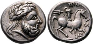Matragebirge - Tetradrachme (13,73 g), Typus ... 